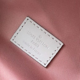 Replica Louis Vuitton Red White Graphic Bumbag