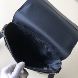 Replica Louis Vuitton Navy Blue Leather Roman PM