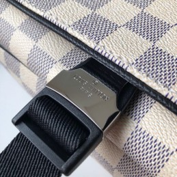 Replica Louis Vuitton White Damier Matchpoint Messenger - Style 2