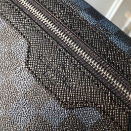 Replica Louis Vuitton Black Damier Graphite Matchpoint Messenger