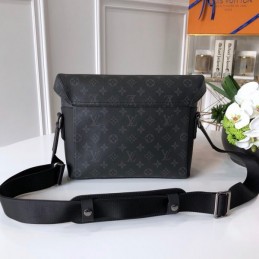 Replica Louis Vuitton Black Monogram Eclipse Messenger PM Voyager