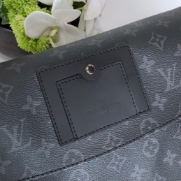 Replica Louis Vuitton Black Monogram Eclipse Messenger PM Voyager