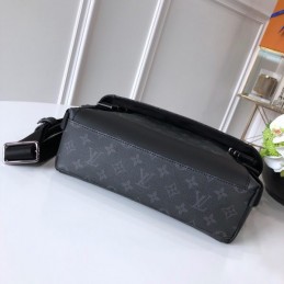 Replica Louis Vuitton Black Monogram Eclipse Messenger PM Voyager