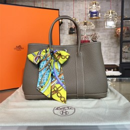 Replica Hermes Taupe Garden Party 30 Bag