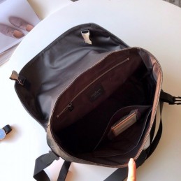 Replica Louis Vuitton Black Monogram Eclipse Messenger MM Voyager - Style 2
