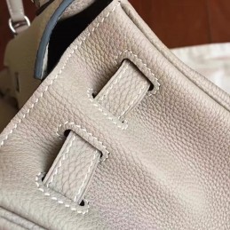 Replica Hermes Taupe Kelly 32 Palladium Hardware Bag