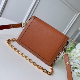 Replica Louis Vuitton Tan Pink Mini Dauphine