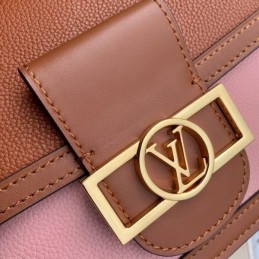 Replica Louis Vuitton Tan Pink Mini Dauphine