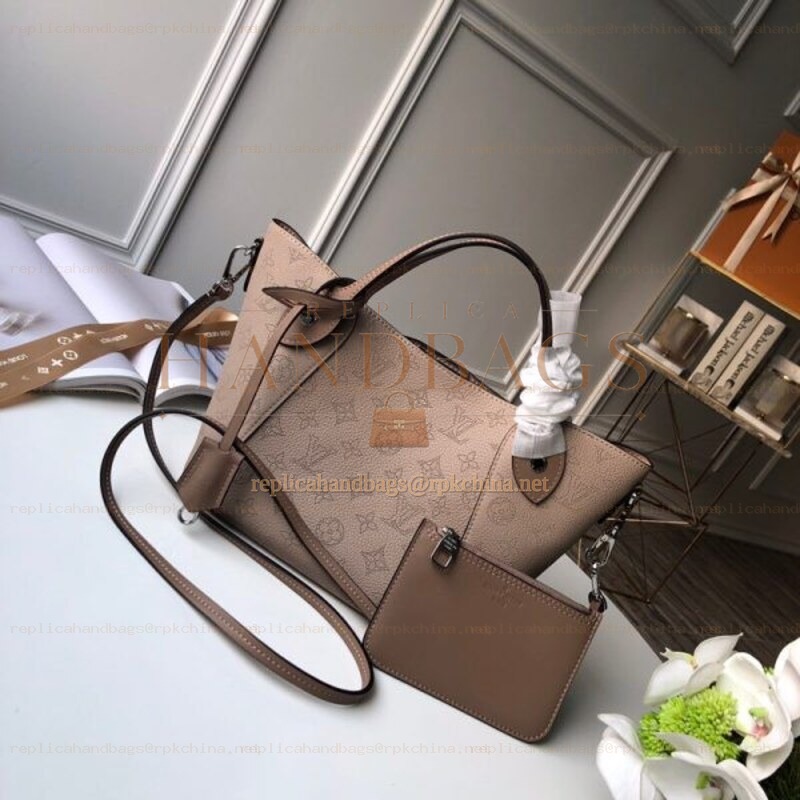 Replica Louis Vuitton Taupe Monogram Hina PM