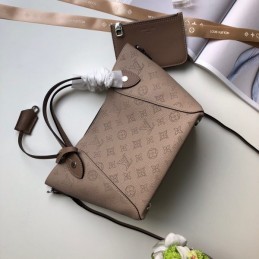 Replica Louis Vuitton Taupe Monogram Hina PM