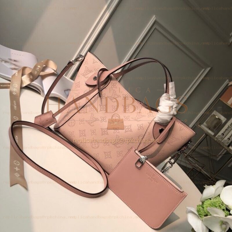 Replica Louis Vuitton Pale Pink Monogram Hina PM