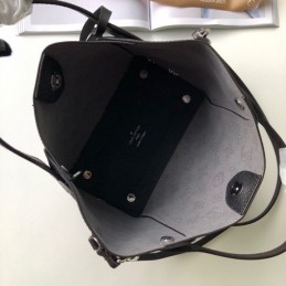 Replica Louis Vuitton Black Monogram Hina PM