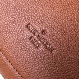 Replica Louis Vuitton Tan White Lockme Ever MM