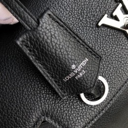 Replica Louis Vuitton Black Lockme Ever MM