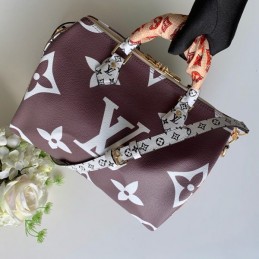 Replica Louis Vuitton Burgundy White Monogram Speedy 30