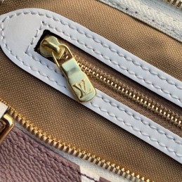 Replica Louis Vuitton Burgundy White Monogram Speedy 30