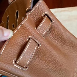 Replica Hermes Tan Birkin 30 Smooth Leather Palladium Hardware Bag