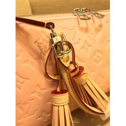 Replica Louis Vuitton Pale Pink Embossed Monogram Neo Triangle