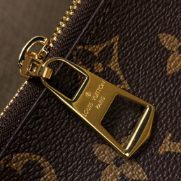 Replica Louis Vuitton Brown Monogram Multicolor Strap Lorette