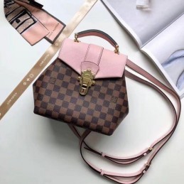 Replica Louis Vuitton Pale Pink Clapton Backpack