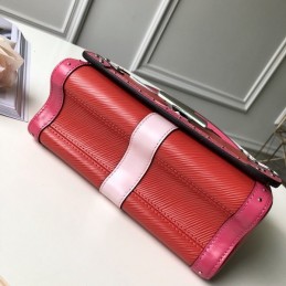 Replica Louis Vuitton Red Graphic Twist MM Trunk