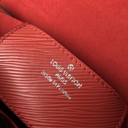 Replica Louis Vuitton Red Graphic Twist MM Trunk