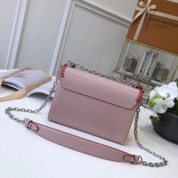 Replica Louis Vuitton Pale Pink Multicolor Floral Twist MM