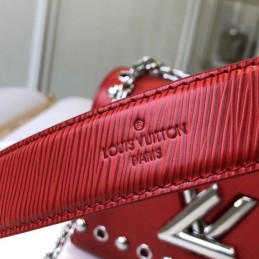 Replica Louis Vuitton Red Studded Twist MM