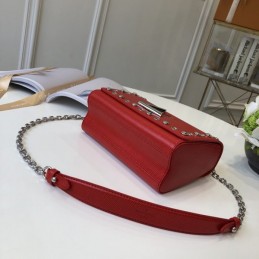 Replica Louis Vuitton Red Studded Twist MM