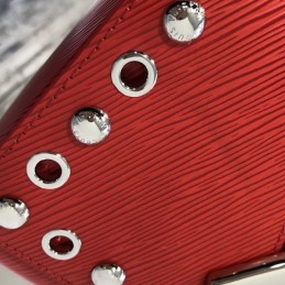 Replica Louis Vuitton Red Studded Twist MM