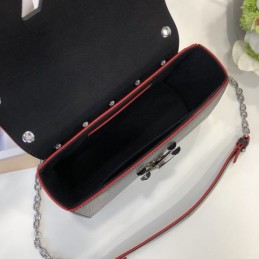 Replica Louis Vuitton Black Studded Twist MM