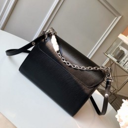 Replica Louis Vuitton Black White Heart Twist MM