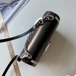 Replica Louis Vuitton Black White Heart Twist MM