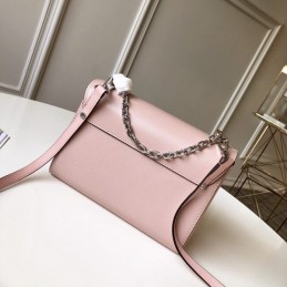 Replica Louis Vuitton Pale Pink White Heart Twist MM