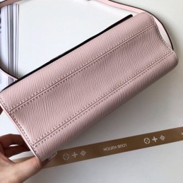 Replica Louis Vuitton Pale Pink White Heart Twist MM