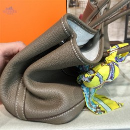 Replica Hermes Taupe Garden Party 30 Bag
