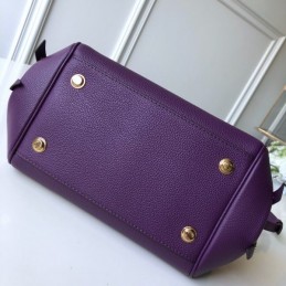 Replica Louis Vuitton Purple Textured Milla PM