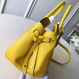 Replica Louis Vuitton Yellow Textured Milla PM