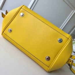 Replica Louis Vuitton Yellow Textured Milla PM