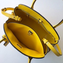 Replica Louis Vuitton Yellow Textured Milla PM