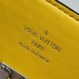 Replica Louis Vuitton Yellow Textured Milla PM