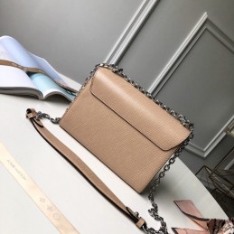 Replica Louis Vuitton Beige Floral Twist MM
