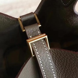 Replica Hermes Taupe Picotin Lock 22 Bag