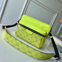 Replica Louis Vuitton Neon Yellow Monogram Outdoor Messenger