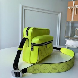 Replica Louis Vuitton Neon Yellow Monogram Outdoor Messenger