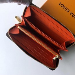 Replica Louis Vuitton Black Red Monogram Character Zippy Wallet