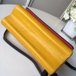 Replica Louis Vuitton Yellow Chain Detail Twist MM