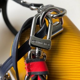 Replica Louis Vuitton Yellow Chain Detail Twist MM