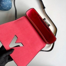 Replica Louis Vuitton Red Oversized LV Twist MM