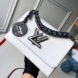 Replica Louis Vuitton Red Oversized LV Twist MM